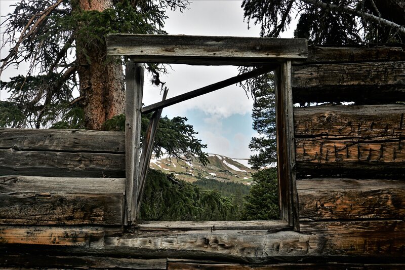 Ruins of a Cabin along Sts John Rd.