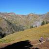 Climbing up to the Colorado Trail