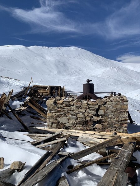 Mount Sherman from Hilltop Mine.