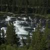 LeHardy Rapids from the Howard Eaton Trail gives you a different perspective of these rapids.