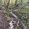 Creek crossing on the Lower Green Dragon Trail