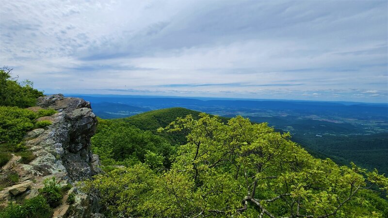 View from Hawksbill Peak