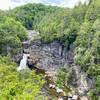 Classic view of Linville Falls from Erwin's