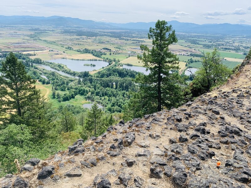 Views from the top of lower table rock.