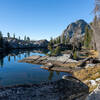 One of the small lakes on Seavey Pass