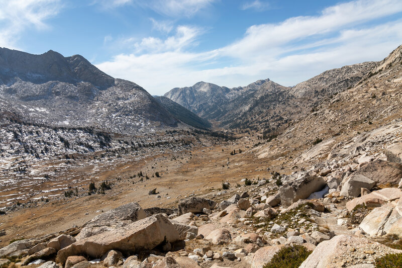 Matterhorn Canyon from Burro Pass