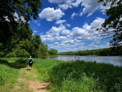 Farther along the River Trail