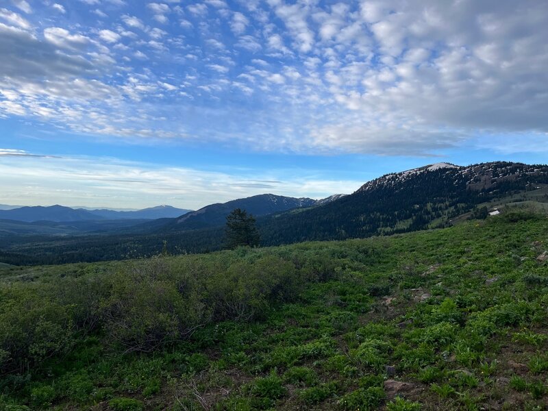 The beautiful east side of the Portneuf Range