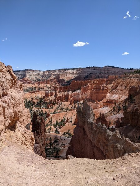 View from top of Queens Garden trail starting from Sunrise Point (stop #13 on shuttle bus)