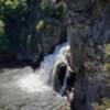 Profile of Linville Falls from Plunge Basin