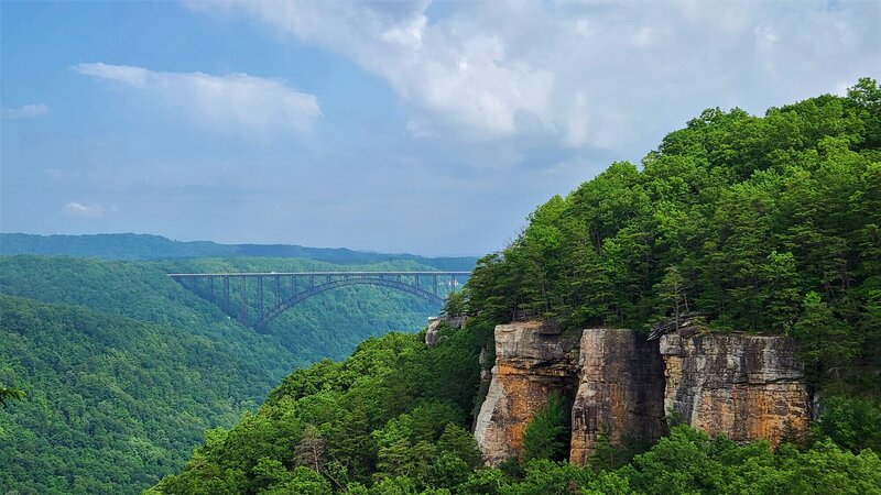 View from the trail