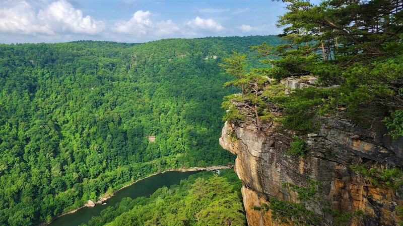 View from the trail