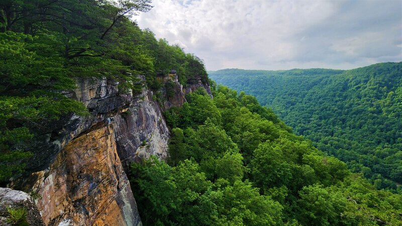 View from the trail