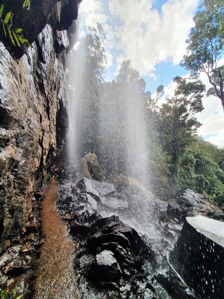 One of the many waterfalls on the Warrie Circuit.