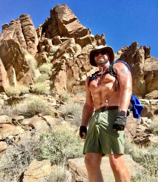 Amazing rock formations at the mid-point of the loop. Indian Potrero Loop Trail