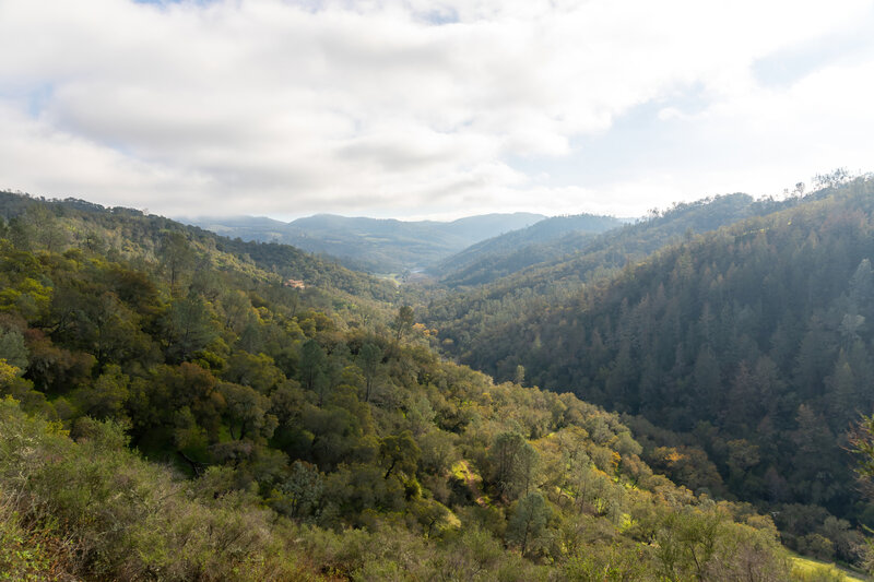 View south from Valentine Vista Trail