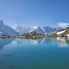 Alps reflections in Lac Blanc