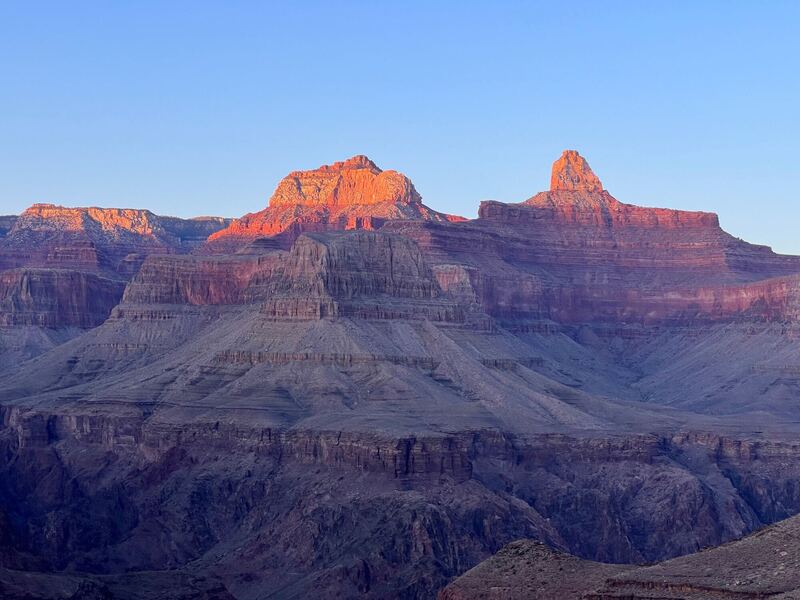 Sunset at Plateau Point is not to be missed!