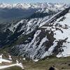 A gorgeous look down on to the hike you've complete is presented to you as you near the peak. The view helps you reflect on the hike and the journey to the top.