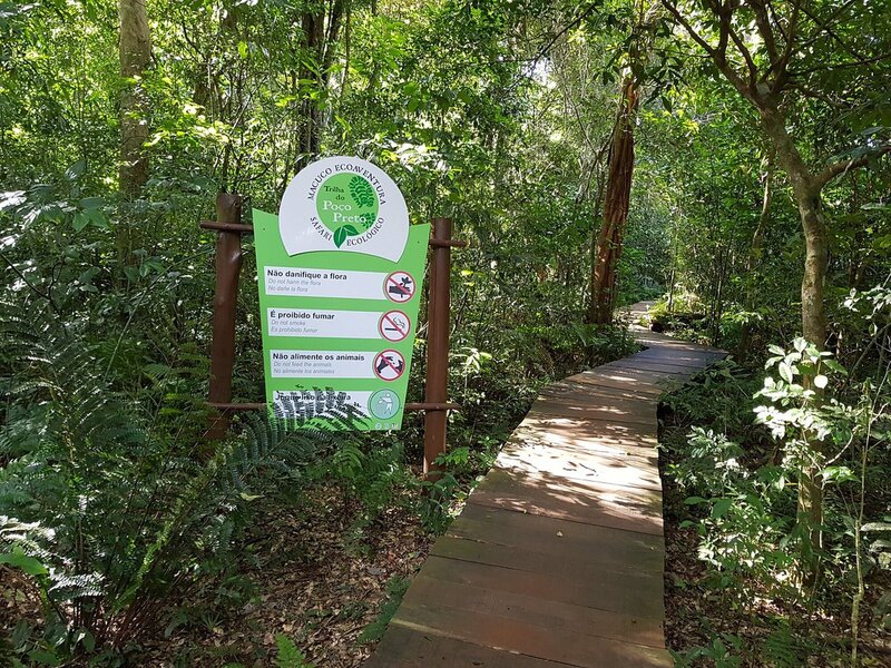 Entrance to the trail