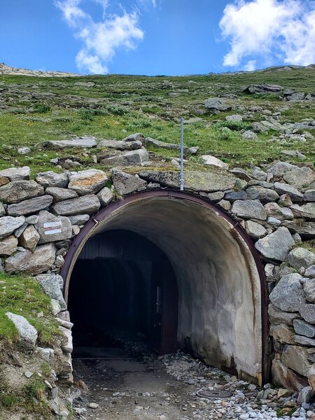 Tälligrattunnel - tunnel entrance