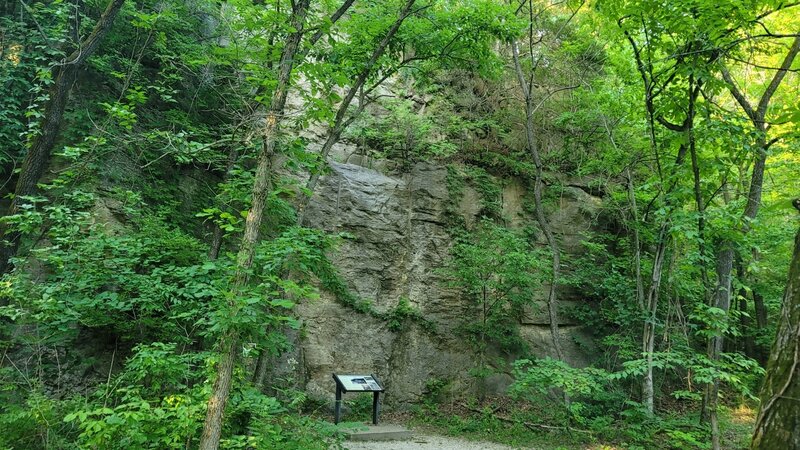 Quarry face