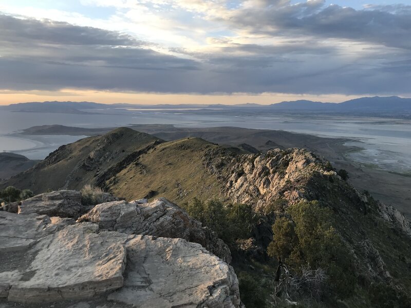 Summit of Frary Peak.