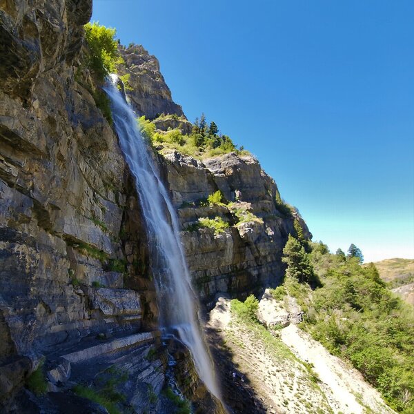 View from the trail.