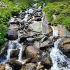 Pretty alpine stream draining a lot of water!