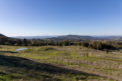 View towards Belden Barns