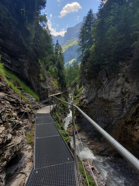These ramps are a great way to experience the Thermal Canyon Walk.