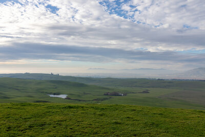 Vista Pond from Three Bridges Vista Point