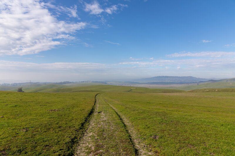 View towards Tolay Lake from West Ridge Trail