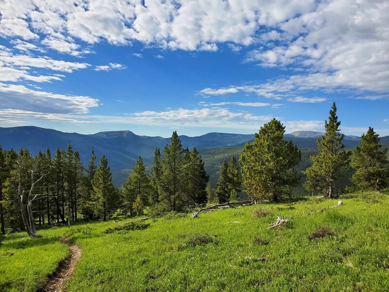 View on the way back to the trailhead.