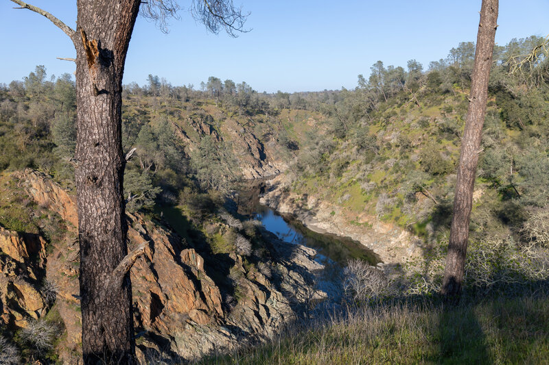 Camanche Reservoir inlet.