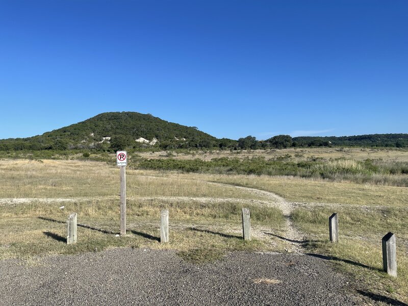 Cedar Cemetery trailhead.