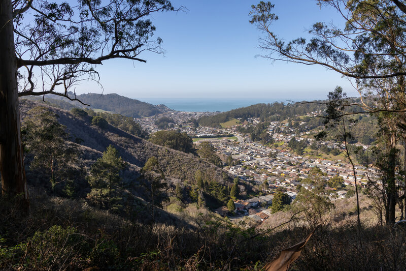 Linda Mar from Montara Mountain Trail.