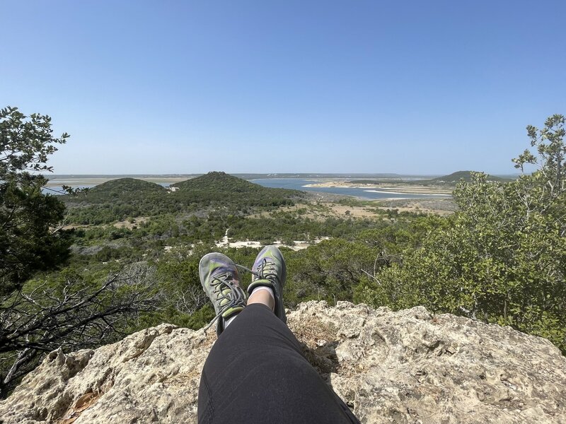 View from the summit of Ring Mountain trail.