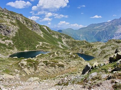 Cheserys Lakes in the distance