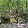 One of many footbridges along the trail.