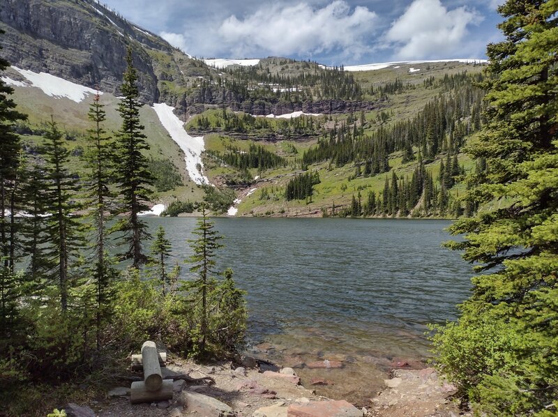 Upper Twin Lake of Waterton National Park.