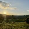 Sunset at Woonoongoora Walkers Camp.