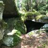 Small Cave in the Ice Gulch.