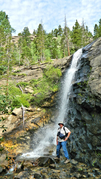 Larry W Jones. Bridal Veil Falls.