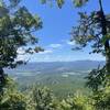 View north / west of little house mountain.