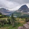 View at Hidden Lake overlook. Spectacular!