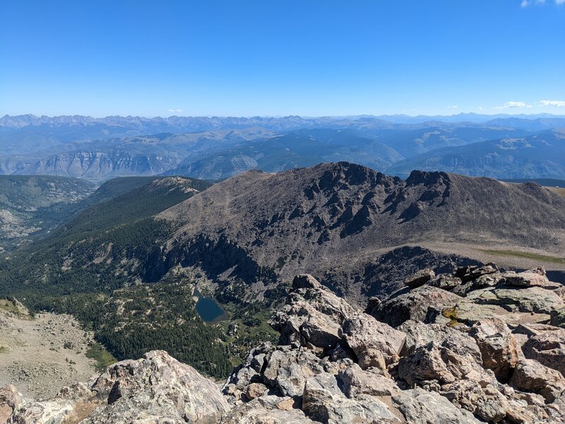 View from Halo Ridge.