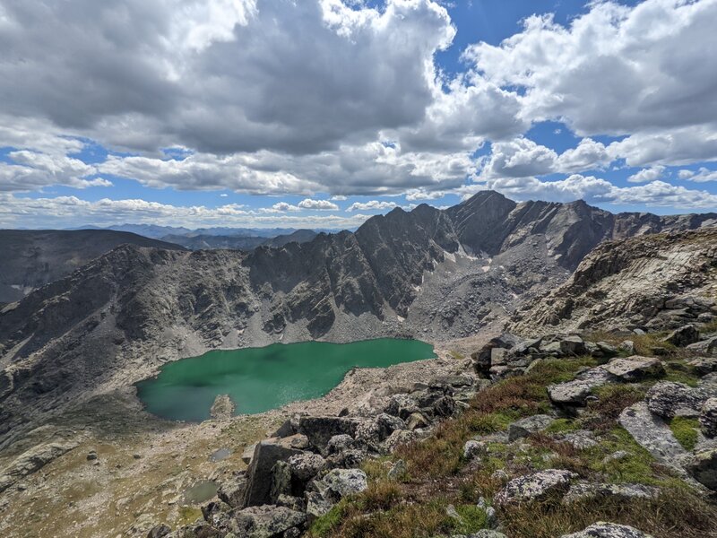 View from Halo Ridge.