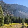 A view along the way to Red Deer Campground.