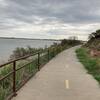 Lake view from trail.